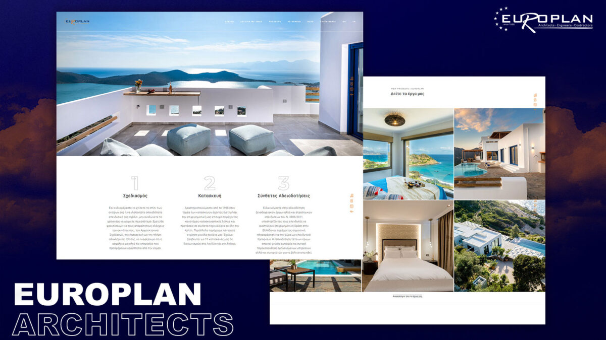 Europlan website by D3 Solutions
