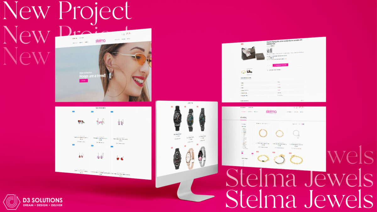 Stelma Jewels e-shop by D3 Solutions